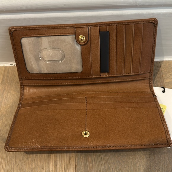 Brahmin Duxbury Satchel Tan Copa Cabana Handbag & Ady Wallet Set NEW - Picture 5 of 7